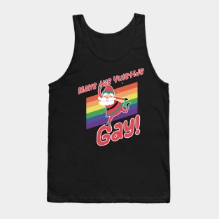 Make The Yuletide Gay - Funny Queer Christmas Tank Top